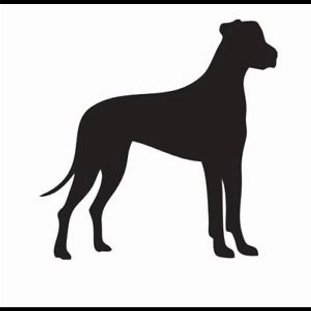 Great Dane Vinyl Sticker